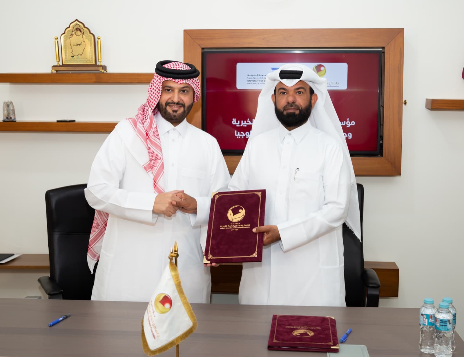 تمتد على مدار 3 أعوام.. “جاسم وحمد بن جاسم الخيرية” توقع اتفاقية تعاون مع جامعة الدوحة للعلوم والتكنولوجيا